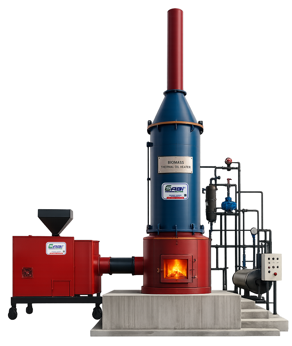 BIOMASS THERMAL OIL HEATER BURNER